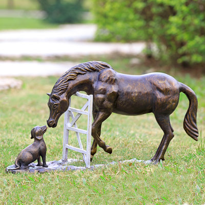 Olivar Animals Metal Garden Statue