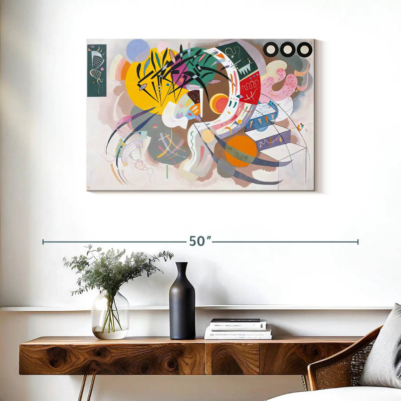 Dominant Curve, 24" H x 36" W