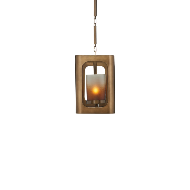 Lustre rectangulaire Tenebroso à 5 lumières