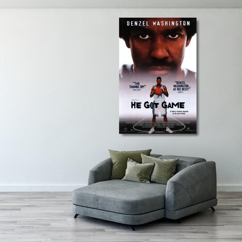 He Got Game, H 40 po x l 27 po