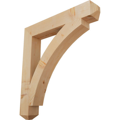 BKTTHR04 H 5.5'' W x 40'' D Wood Bracket / Corbel