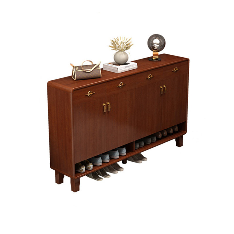 Solid Wood Shoe Storage Cabinet