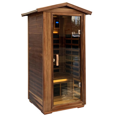 Sauna d'extérieur en bois Red Cedar