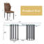 Ensembles de table de salle à manger (doit inclure à la fois la table et la chaise), 71 pouces en verre Modern Home