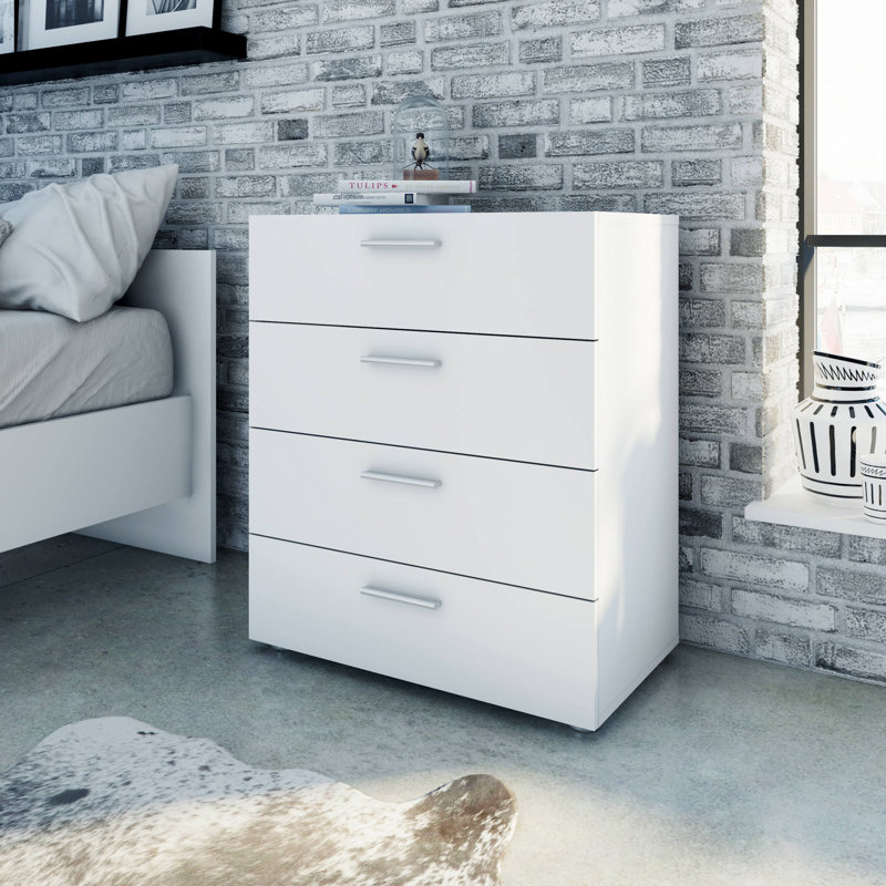 Mcdougald 70 cm W Chest of 4 Drawers