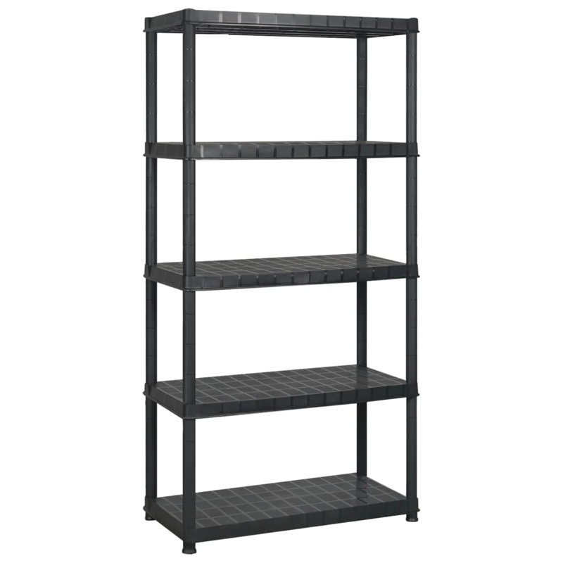 Pawlowski Plastic Shelving Unit, 72.83cm H x 33.46cm W x 40cm D
