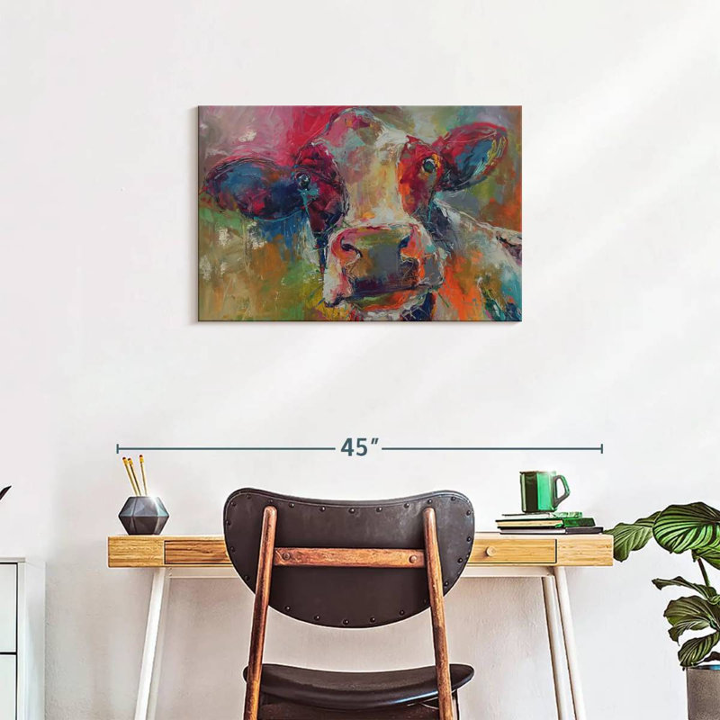 Cow VIII, 20" H x 30" W