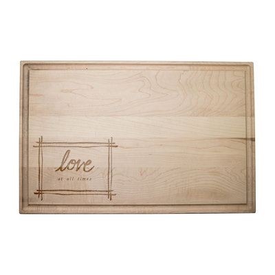 Love At All Times Cutting Board