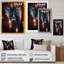 «Empire State Building Tilt Shift in the Night Lights», reproduction sur toile-1584591243-1584591244