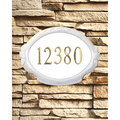 Schermerhorn Oval Wall Plaque