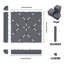 30.5cm L x 30.5cm W Plastic Interlocking Deck-128130964