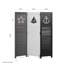 Monhegan 3 Panel Room Divider