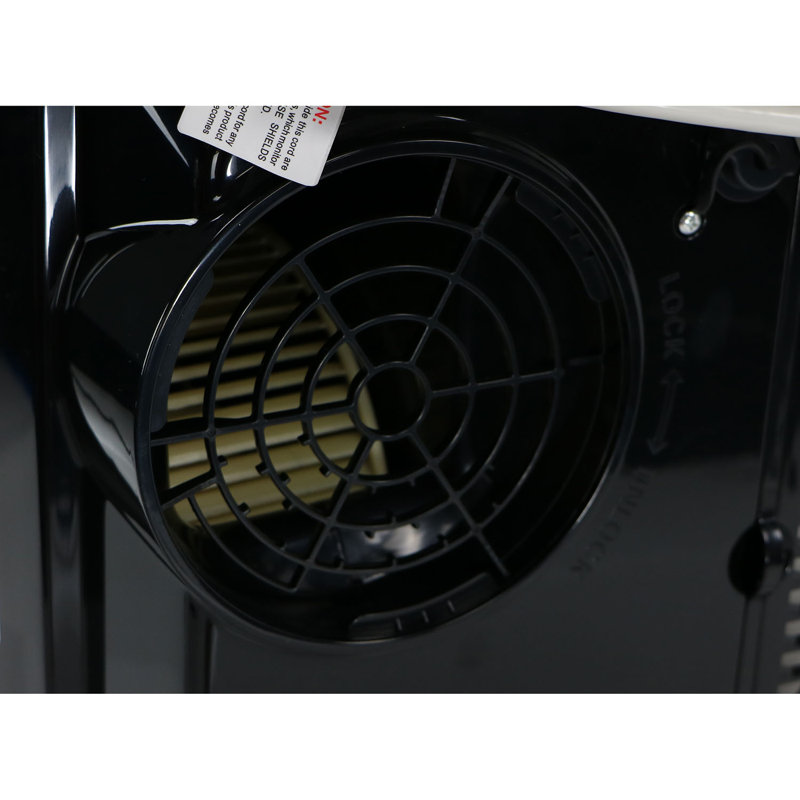 Climatiseur portatif avec télécommande, Argent/Gris, 6500 BTU