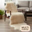 Tapis champagne fait à la main Fraley-652355348