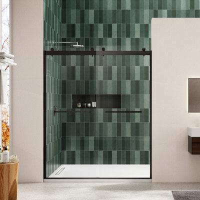 Bypass shower door, sliding door