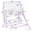 Twin Over Twin House-Shaped Bunk Bed With Twin Trundle, Storage Staircase And Slide-1503131070