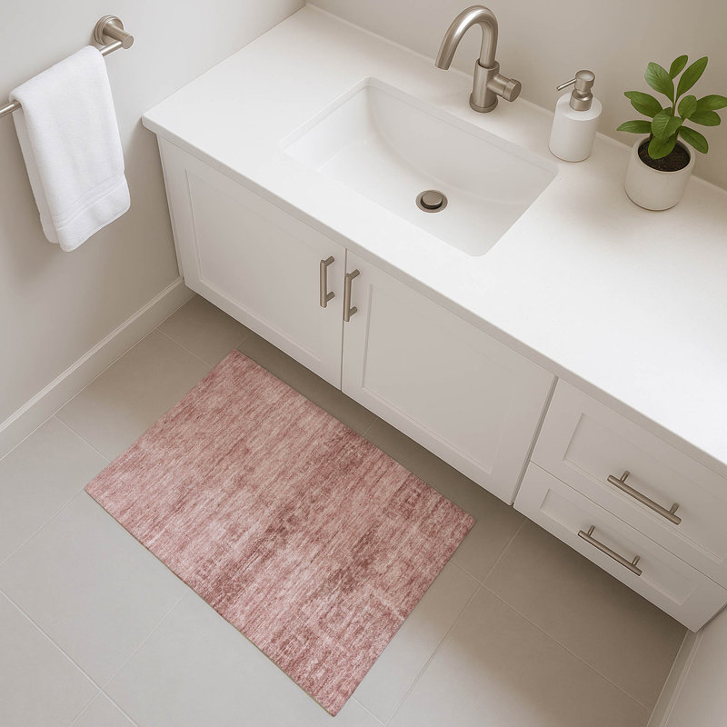 Premium Machine Washable Lampkins AMF1647 Global Rug, Rectangle 1'8" x 2'6"