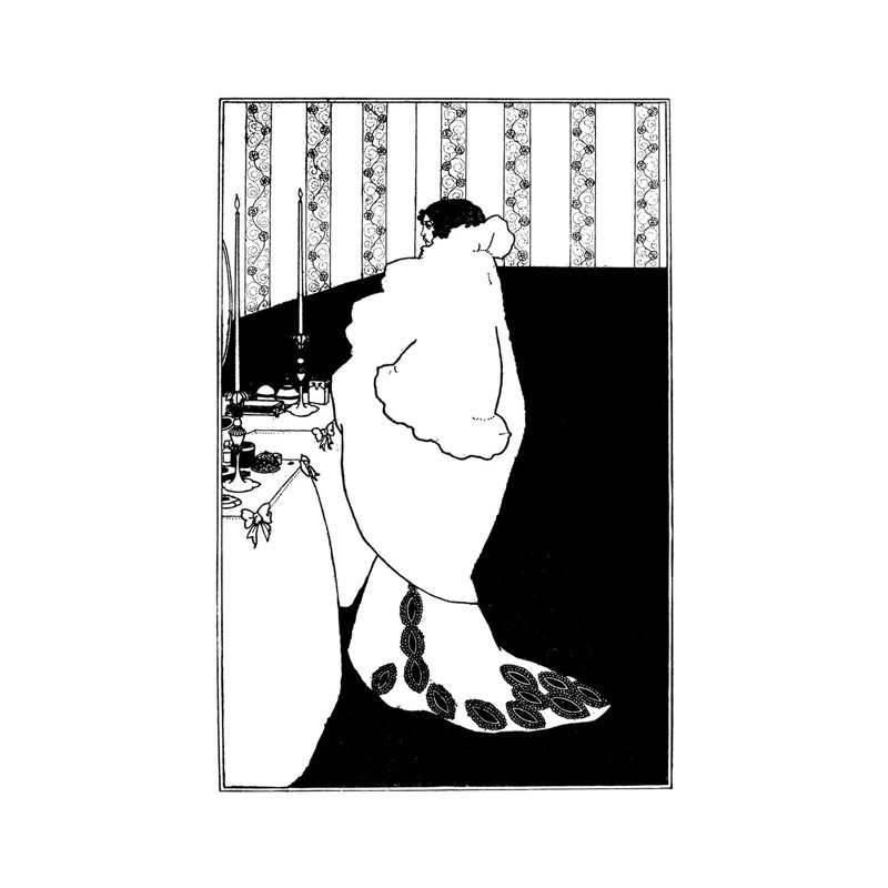 Beardsley: Yellow Book by Aubrey Vincent Beardsley - Wrapped Canvas Print, 66.04 cm H x 45.72 cm W x 1.91 cm D