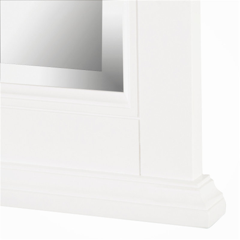 Brantley Wood Flat Wall Mirror