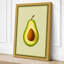 Avocado Cross-Section Botanical - Wrapped Canvas-1739738182-1739738205