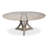 Casual Oak Round Dining Table-114022744-114022742