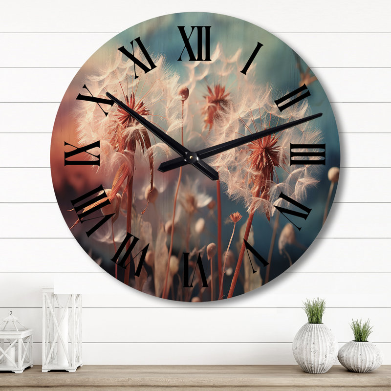 Odriscoll Solid Wood Wall Clock, Large