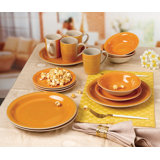 Aarabhi 16 Piece Stoneware Dinnerware Set - Service for 4