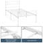 Metal Bed Frame with Headboard/Under-Bed Storage-860186719-884835028