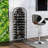 Black Wrought Iron 45 Wine Display Rack With Lock, Attractive Design, Storage Holder For 45 Bottles Charming , Functional