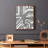 Dots and Dashes II Framed Print - Solid Wood