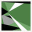 Emerals Shards 1 Framed Graphic Art