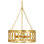 New Orleans 4 - Light Unique / Statement Drum Chandelier