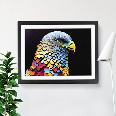 Colourful Eagle Bird Vol.5 - Single Picture Frame Print