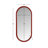 Osman Glossy Intense Rust Wall Mirror-191064836