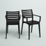 Melissus Outdoor Stacking Dining Armchair