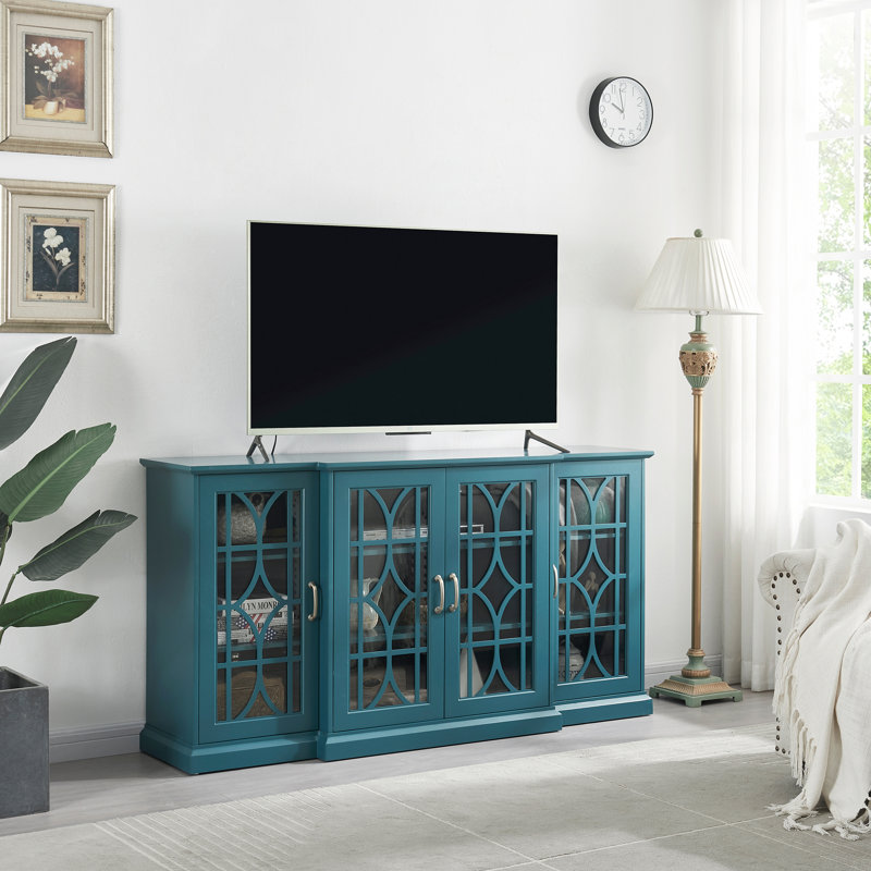 Meuble télé 63 po, buffet, armoire de rangement