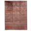 Oriental Area Rug in Rust/Gray/Burgundy