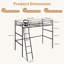 Metal Loft Bed with Multifunctional Design