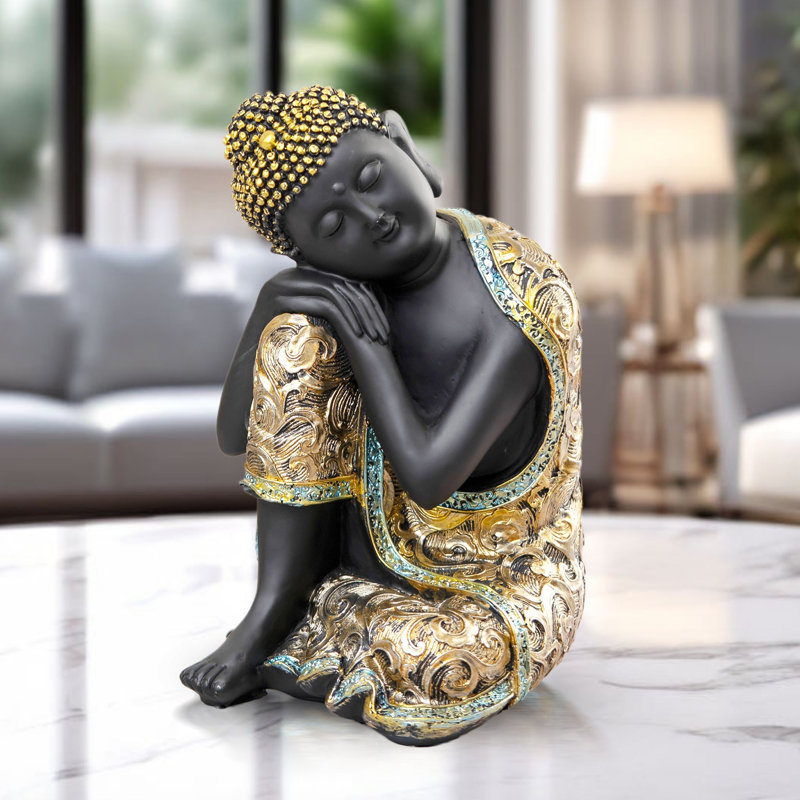 Figurine de bureau méditation 10 po