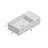Pranav 36'' L Single Bowl Fireclay Kitchen Sink