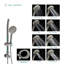Pomme de douche ronde multifonctionnelle 4,7 po-77055387