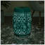 Table d'appoint SOLAR, couleur sarcelle-2146082430