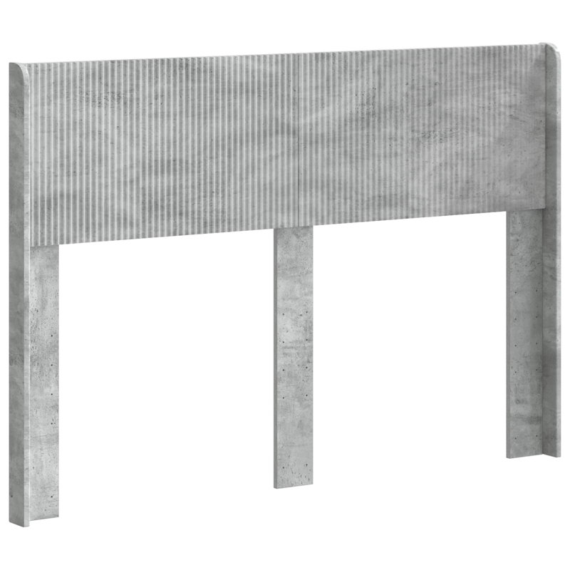 Headboard, Small Double (4'), Concrete Grey