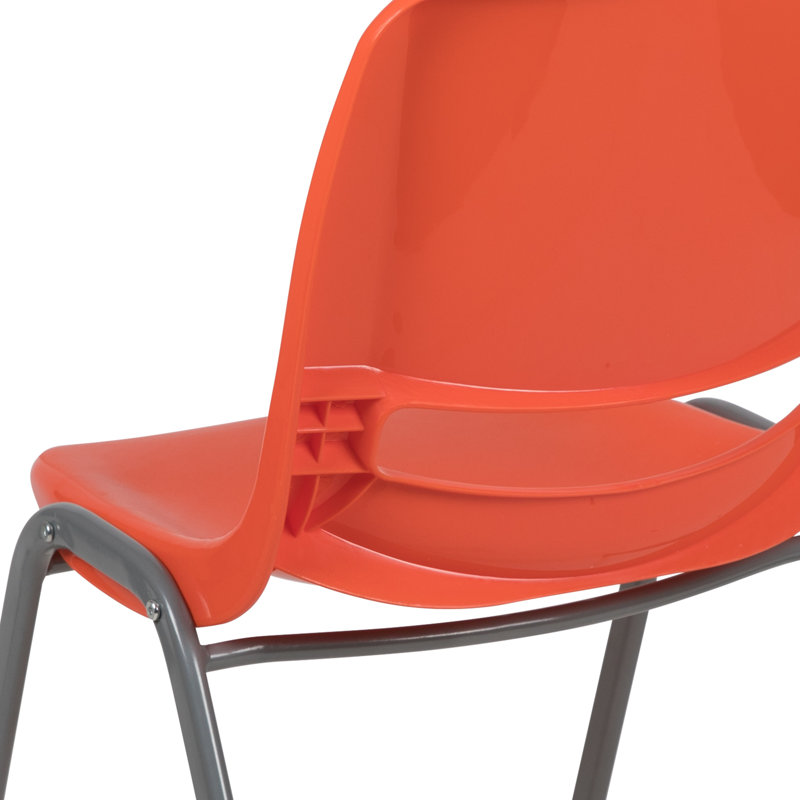 Chaises d'école Keaton, Gris, Orange, 5
