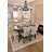 Trimont 9 - Light Steel Dimmable Chandelier