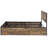 Bed Frame With 4 Storage Drawers And Wood Headboard-1960742535