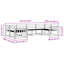 325cm Wide Patio Sectional