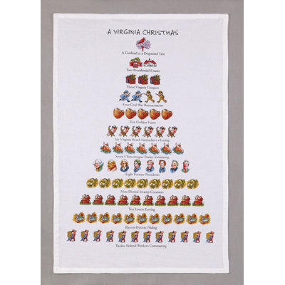 Serviette de cuisine A Virginia Christmas