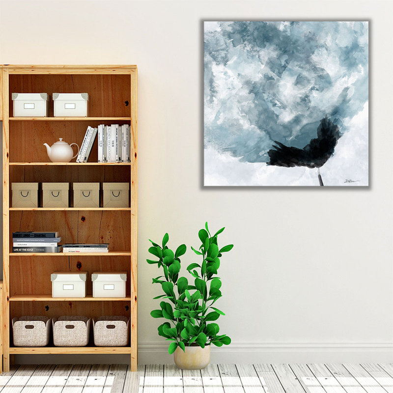 «Watercolor Tulip», reproduction d'art sur toile, H 40 po x l 40 po