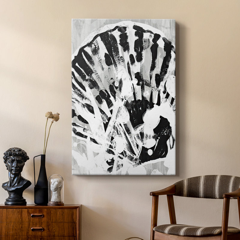 «Ocean Inkblot II» - galerie sur mesure Cavas, H 36 po x l 24 po